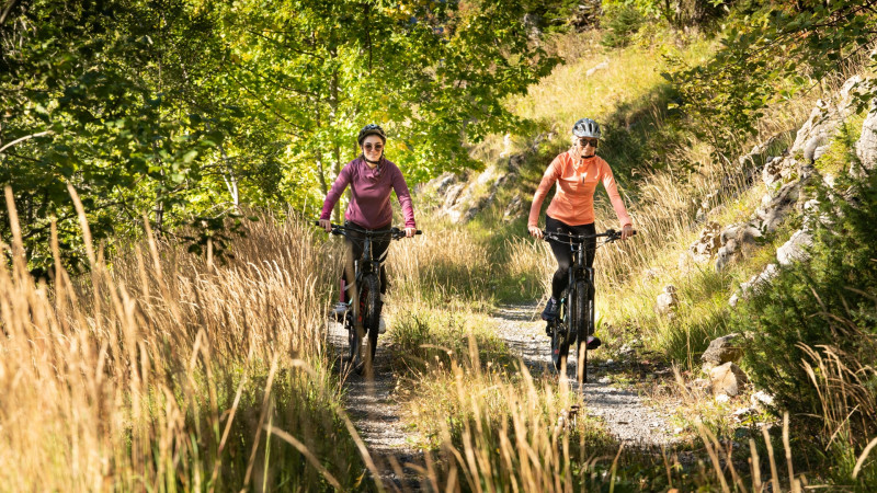 Mit dem Fahrrad