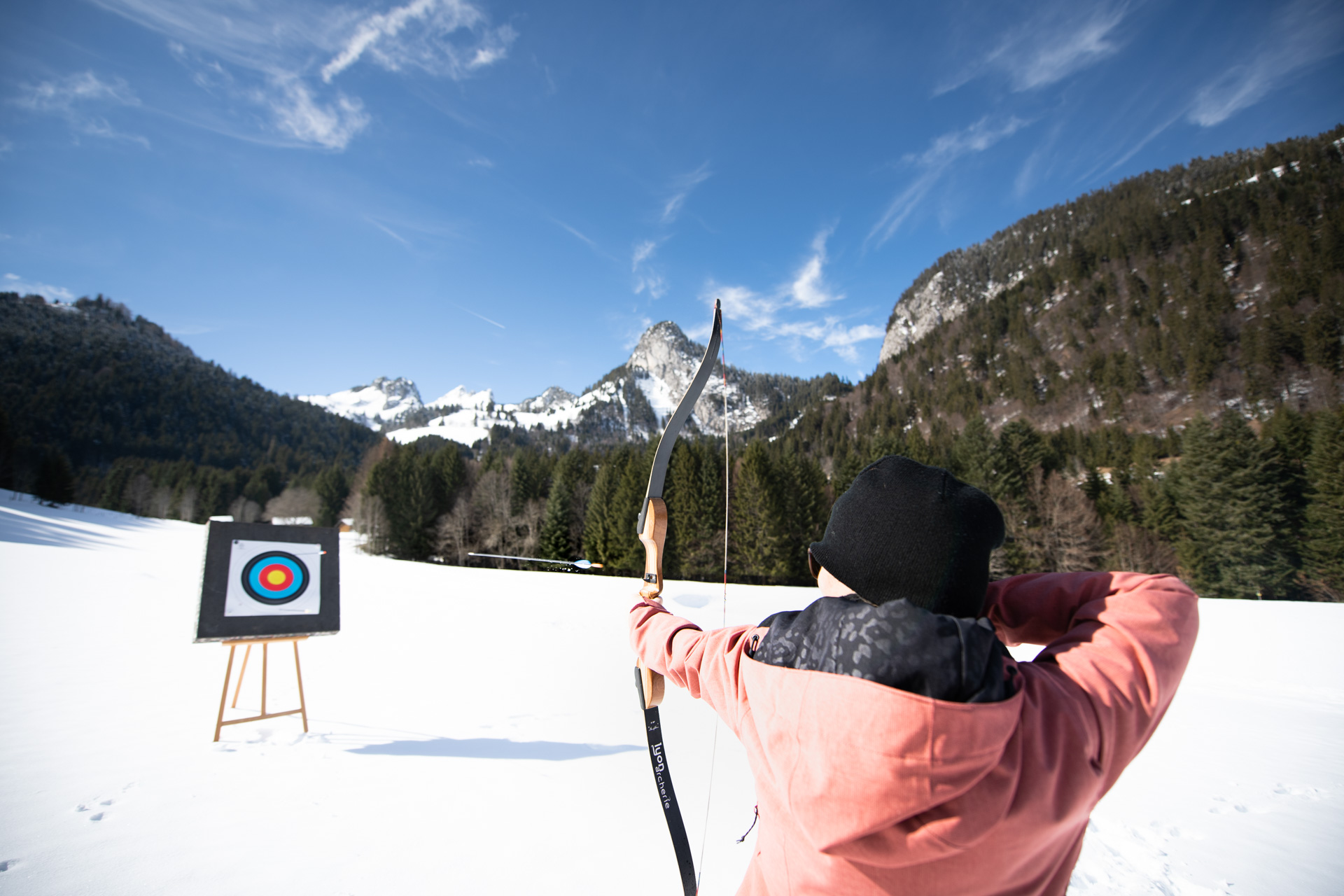 Tir à l'Arc hiver Saint-Lary