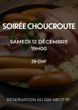 Soirée choucroute - Le Perroquet_Torgon
