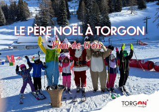 Le Père Noël aux pieds des pistes_Torgon