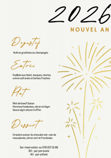 Menu Nouvel An - Le Tseudron_Torgon