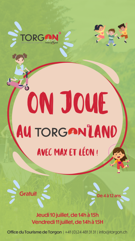 Animations enfants avec Max et Léon_Torgon