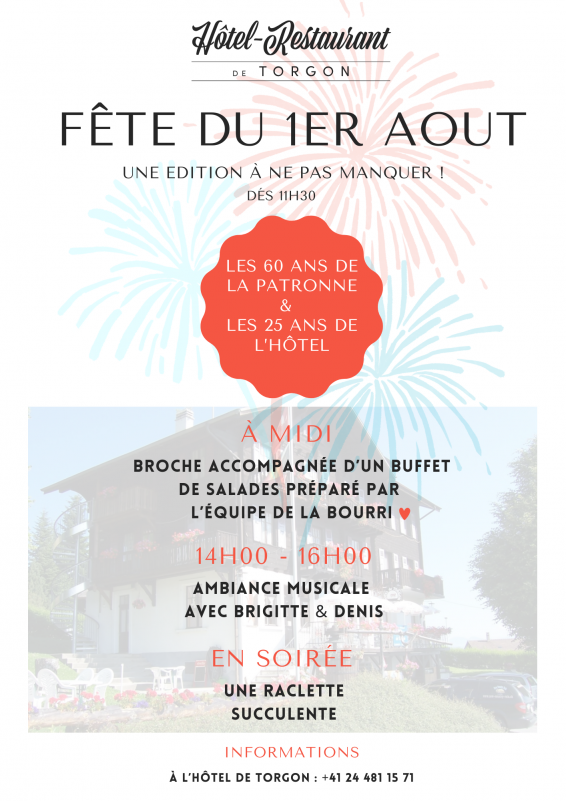 1er aout à l'hôtel de Torgon_Torgon