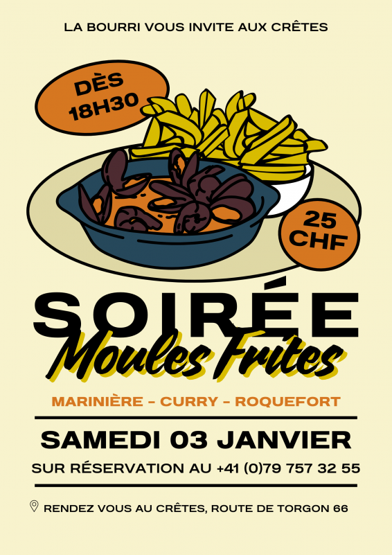 Moules frites - La Bourri_Torgon