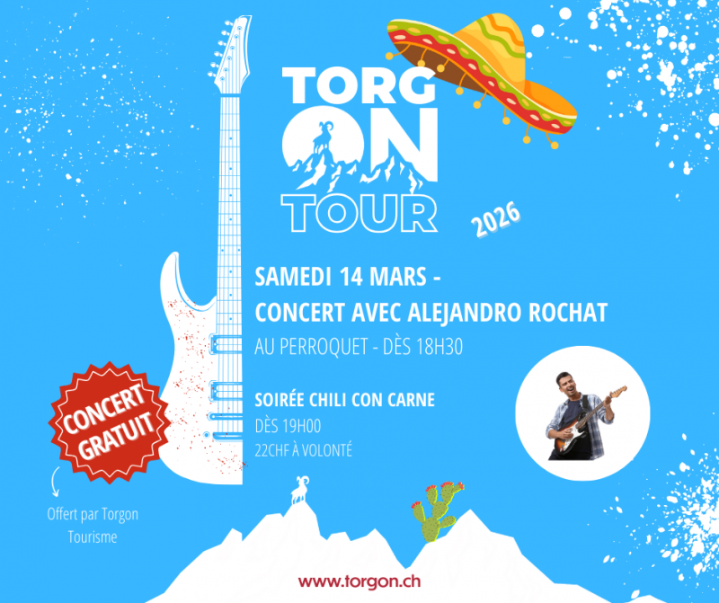 Soirée Chili con carne & Concert Torgon On Tour_Torgon