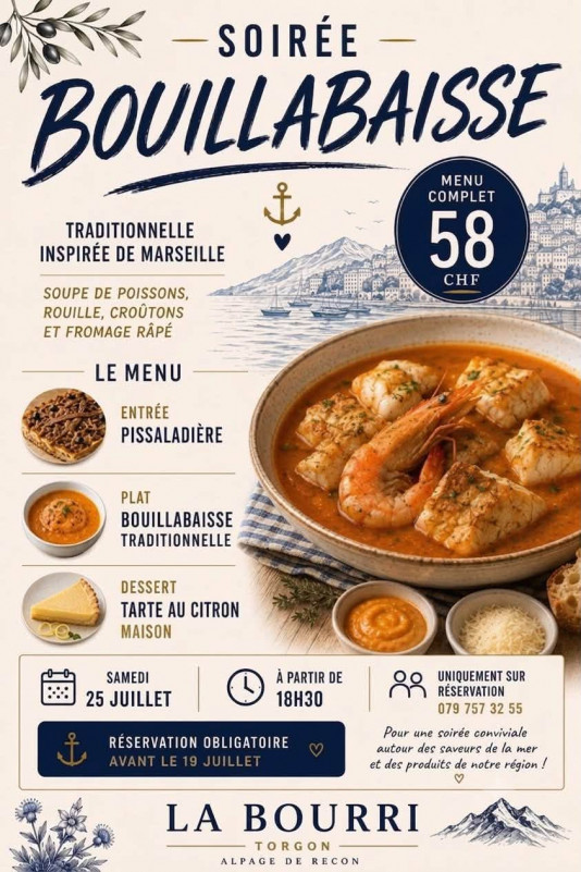 Soirée Bouillabaisse_Torgon